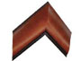 Custom Frame - Style: W245-35; Color: Mahogany; Face Width: Wide; Rabbet: 3/8;