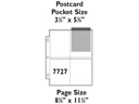PhotoGuard CardKeeper for Postcards, 25/pkg