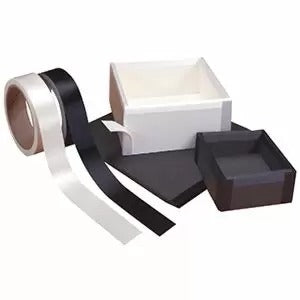 Black Satin Cloth Tape