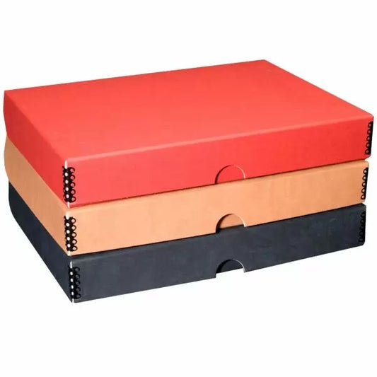 Clamshell Box, Faux Leather