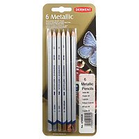 Derwent Water-Soluble Metallic Pencil Set