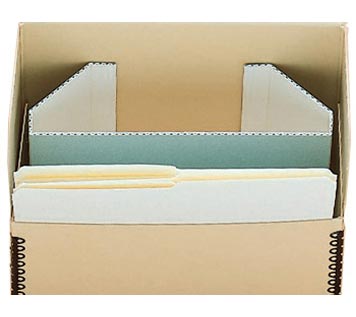 DOCUMENT BOX SPACERS